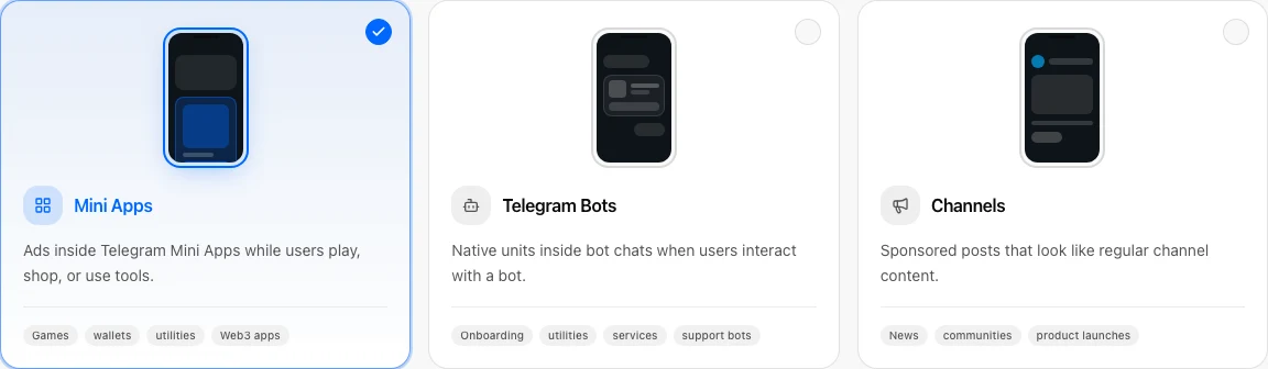 Redesigned placement picker with phone thumbnails