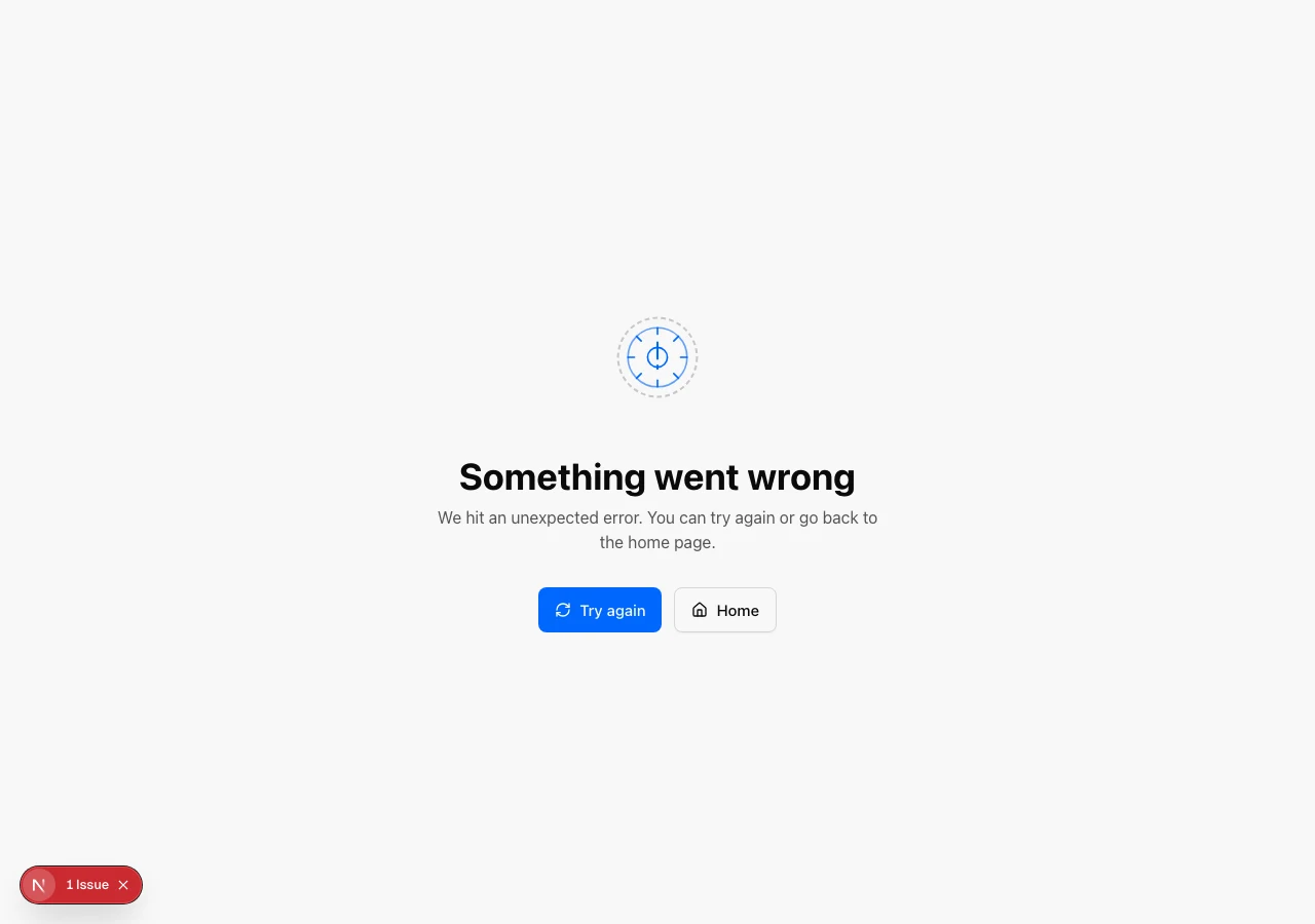 Homepage section inviting builders to create an app with AI