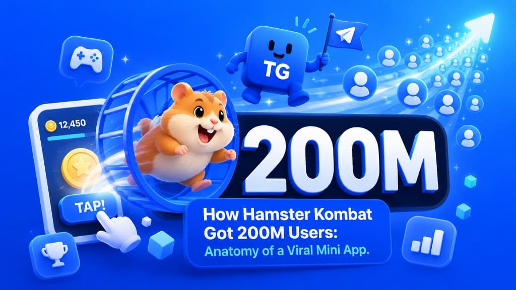 How Hamster Kombat Got 200M Users: Anatomy of a Viral Mini App