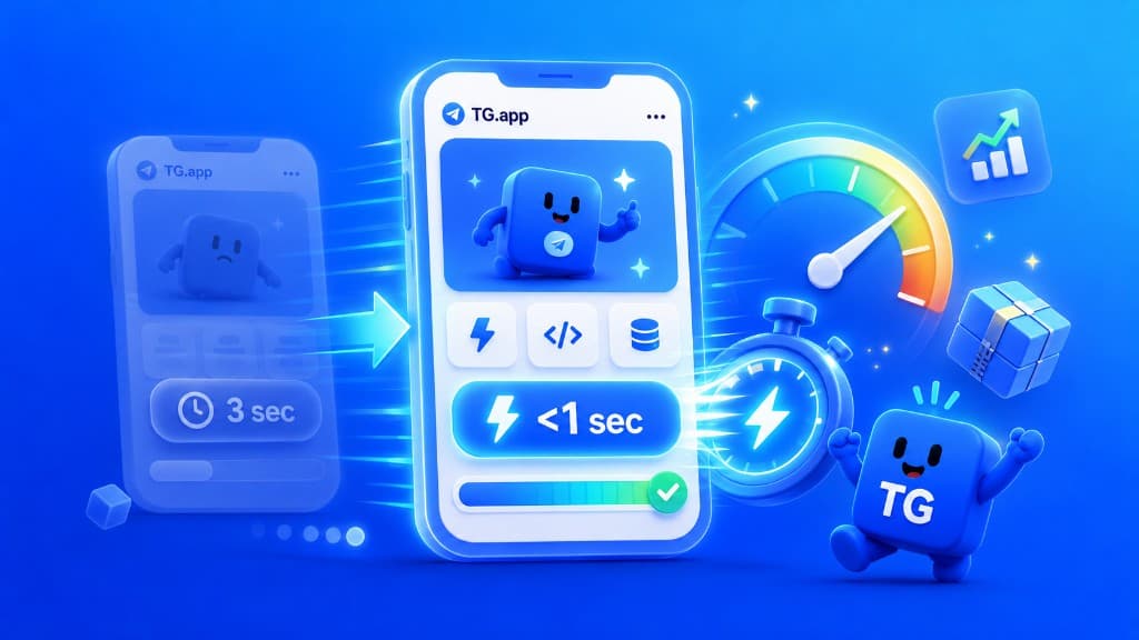 Performance Optimization for Telegram Mini Apps: Achieving Sub-Second Load Times
