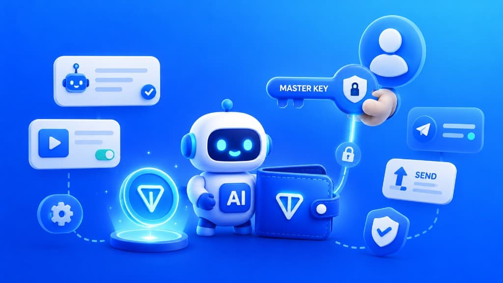 Agentic Wallets on TON: How AI Agents Get Their Own Telegram Mini App Wallet