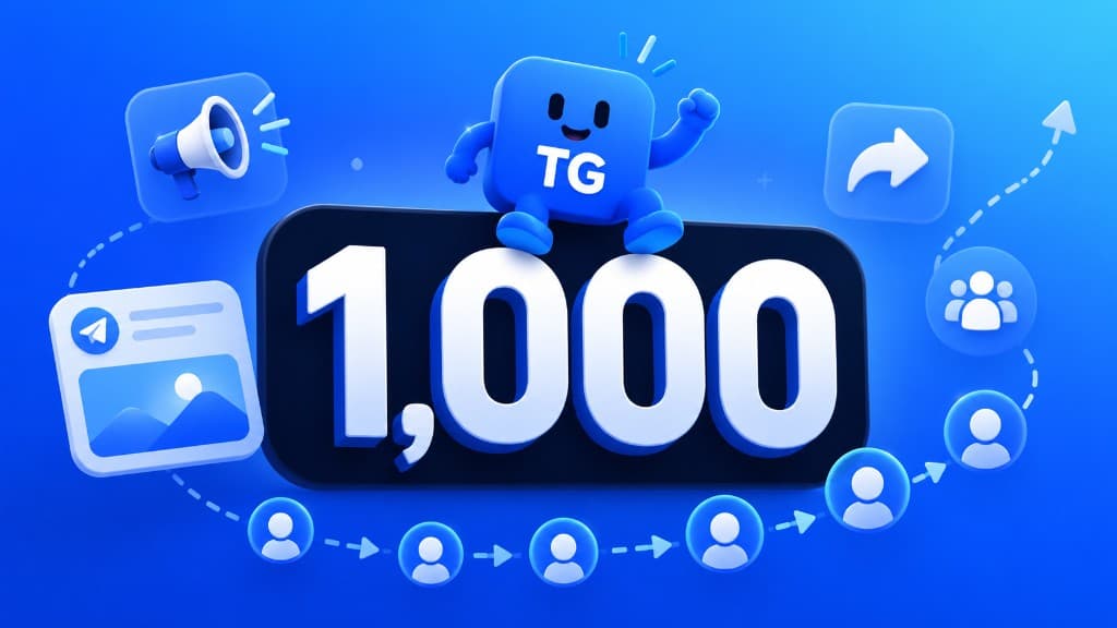 How to Get Your First 1,000 Users for a Telegram Mini App